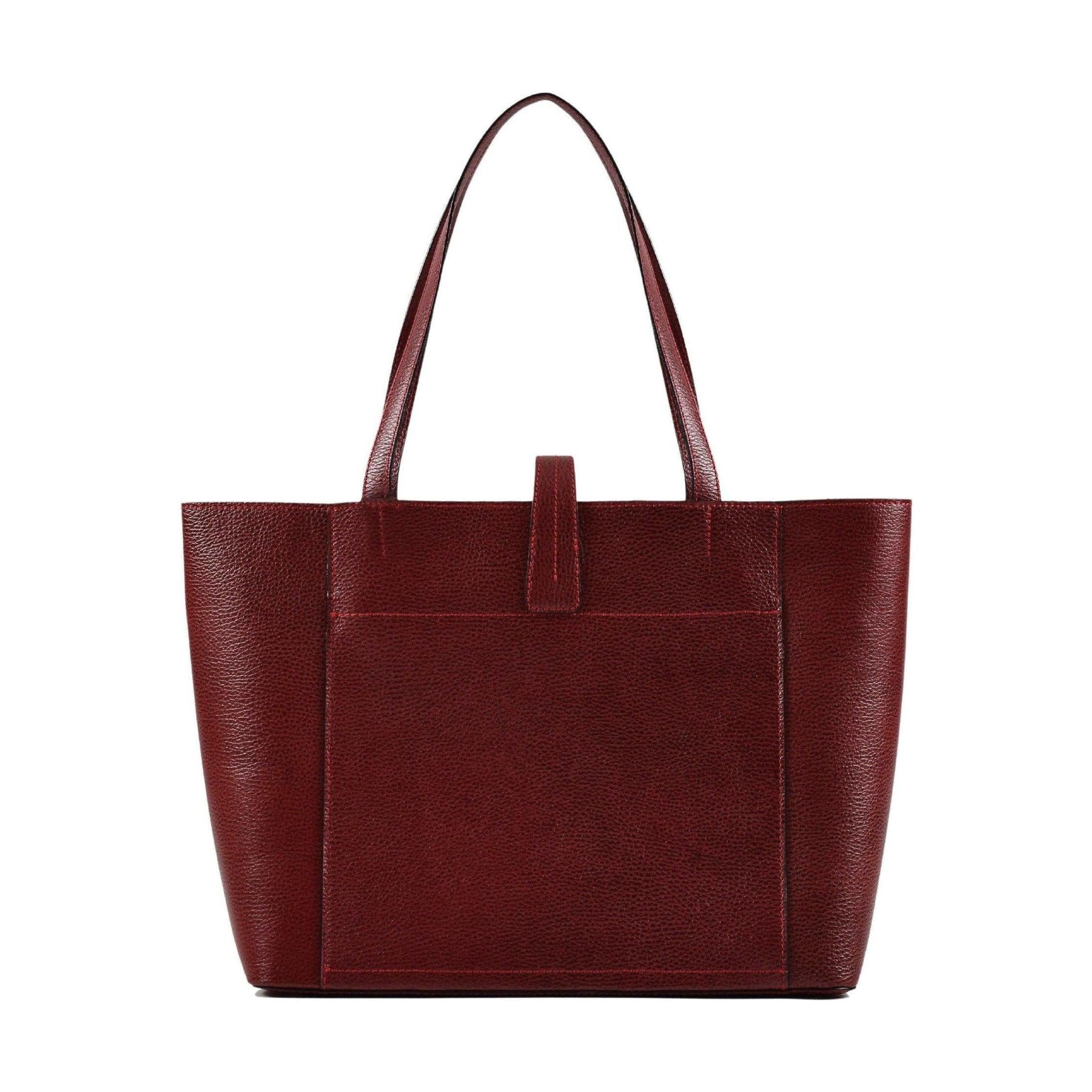 Bisenzio Ruby Shopper - LAND Leather Goods