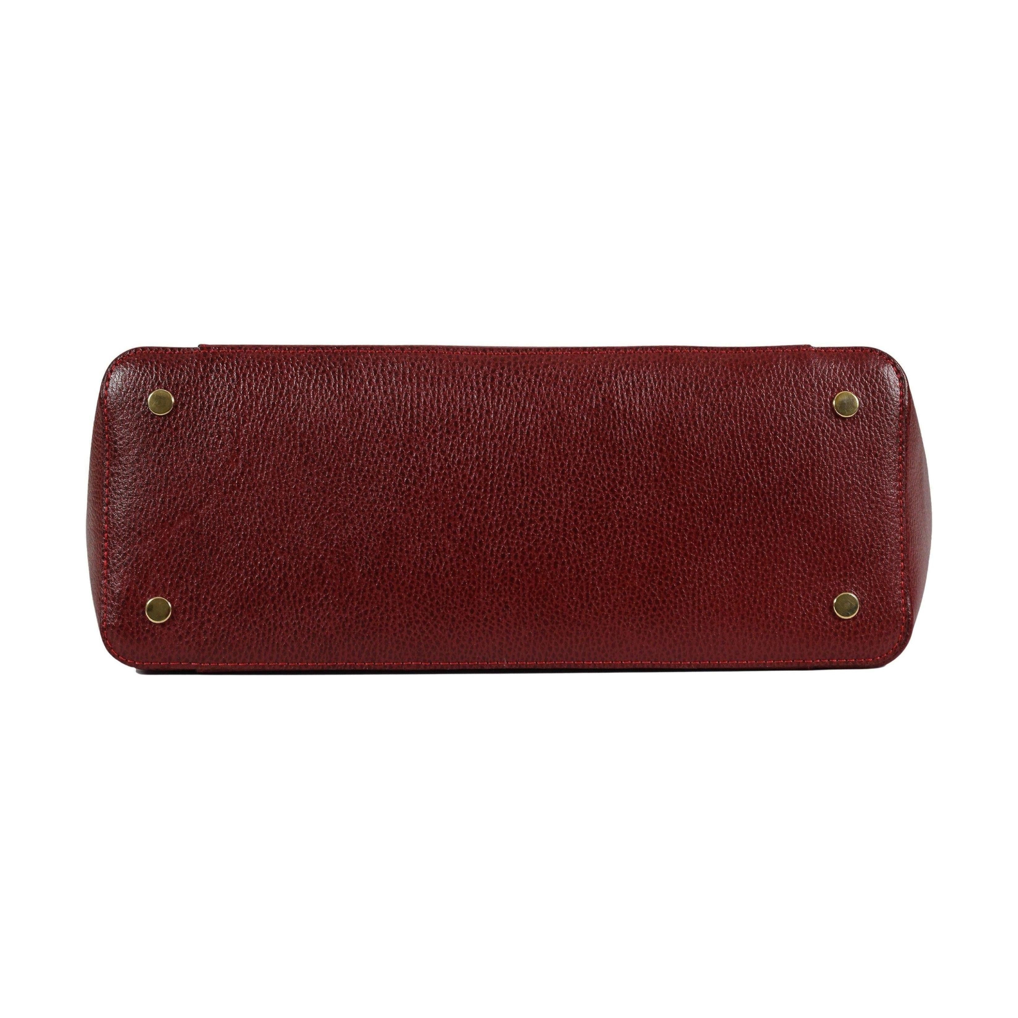 Bisenzio Ruby Shopper - LAND Leather Goods