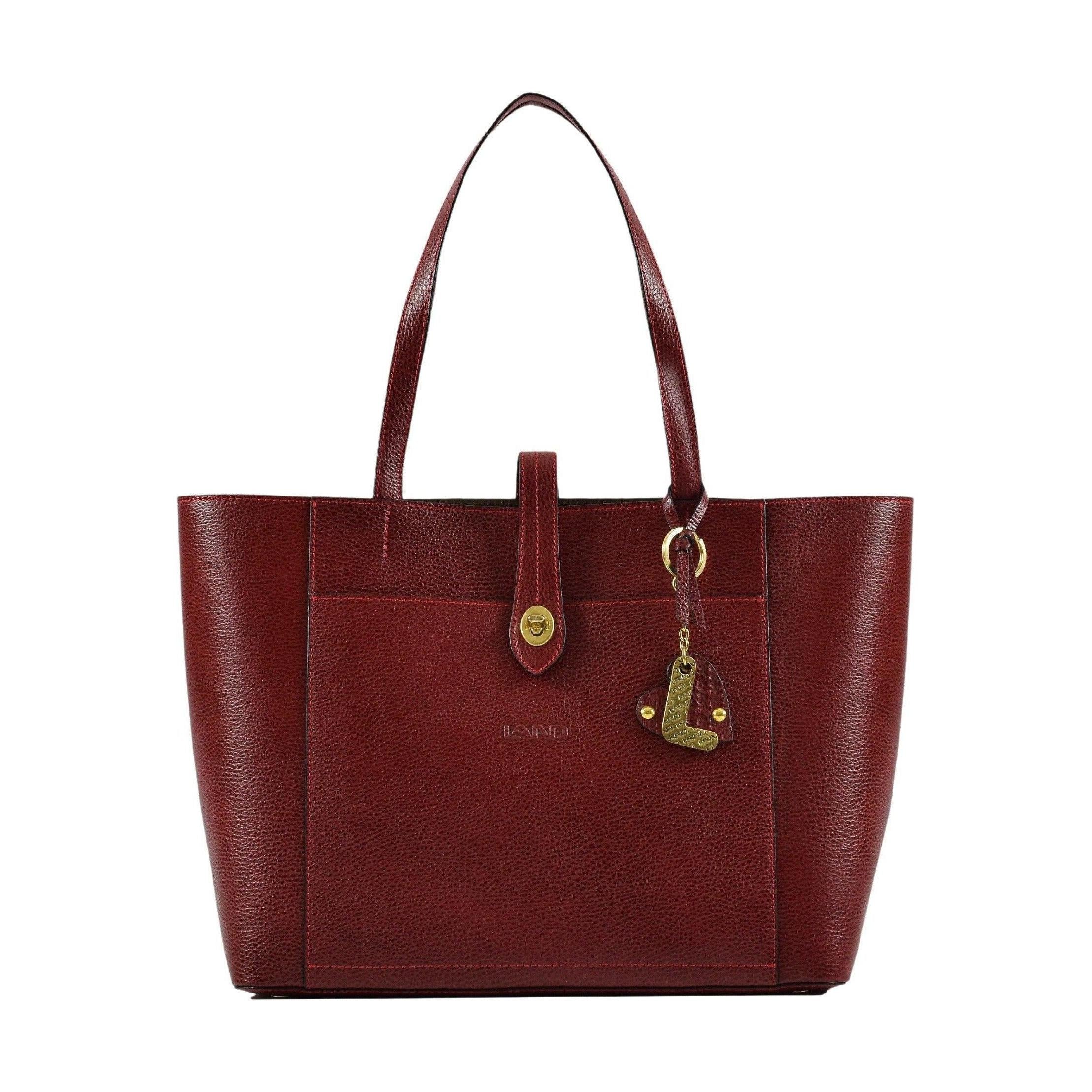 Bisenzio Ruby Shopper - LAND Leather Goods