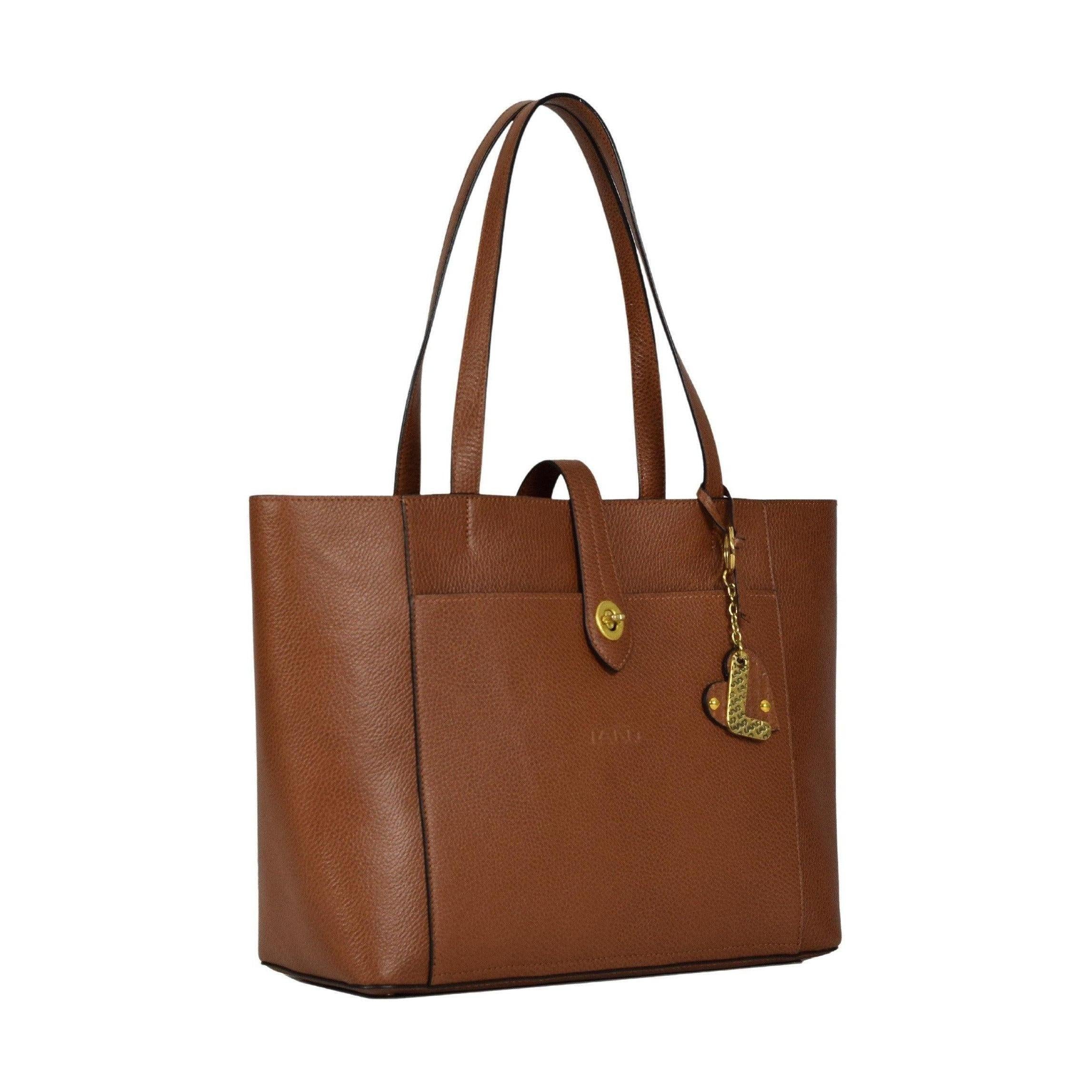 Bisenzio Ruby Shopper - LAND Leather Goods