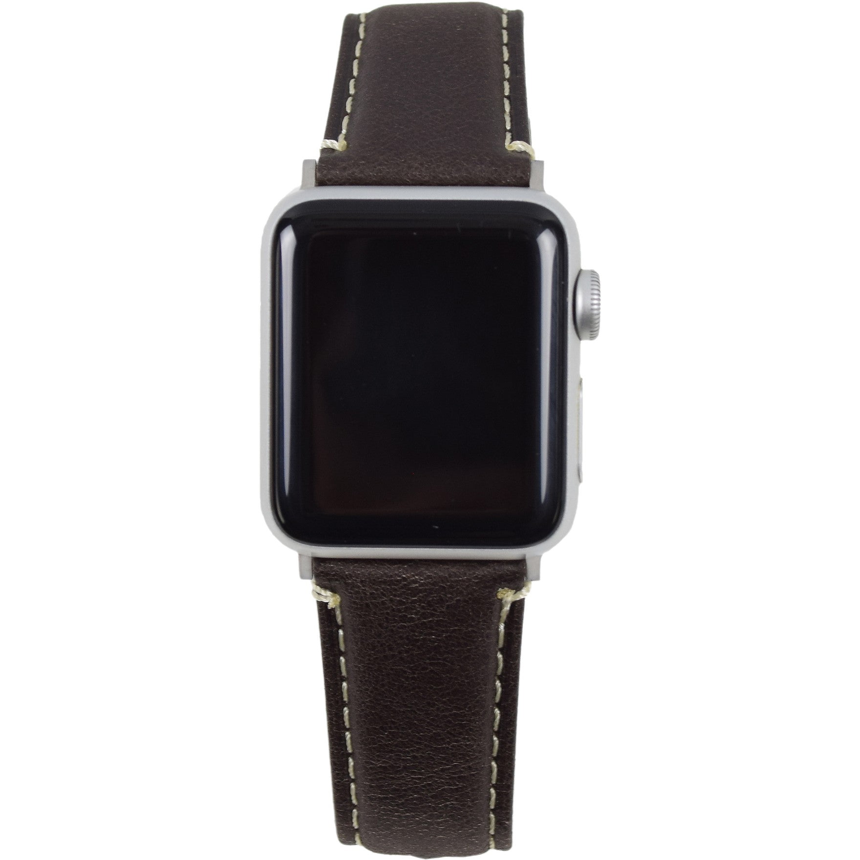 Leather Apple Watch Band Apple Watch Leather Strap 38mm 40mm 41mm Silver Night