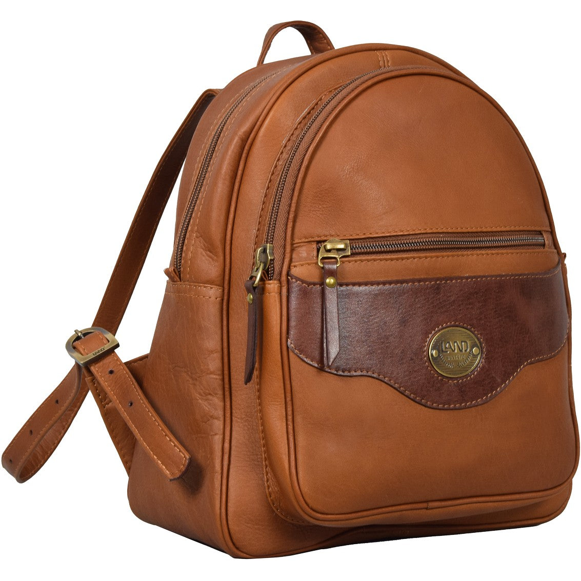 Land leather backpack Clearance