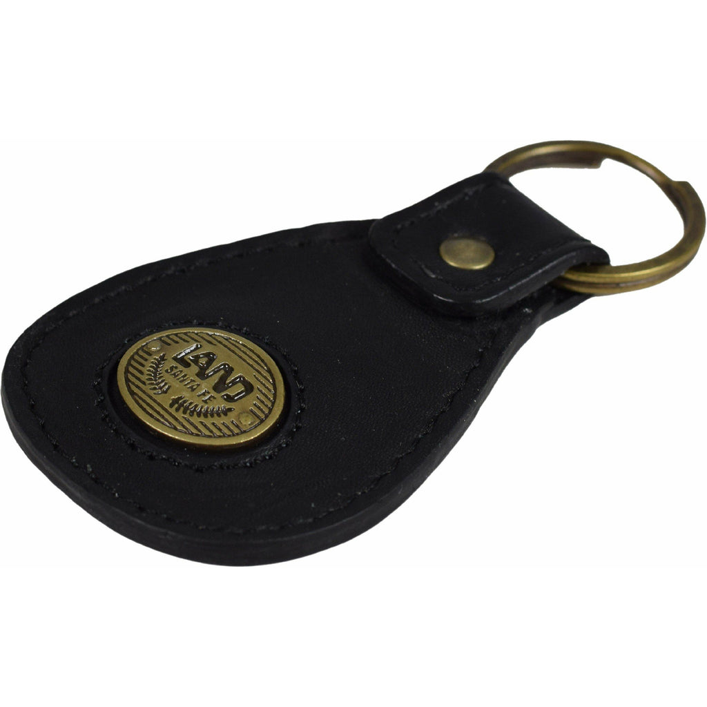 Santa Fe Single Key Ring - LAND Leather Goods