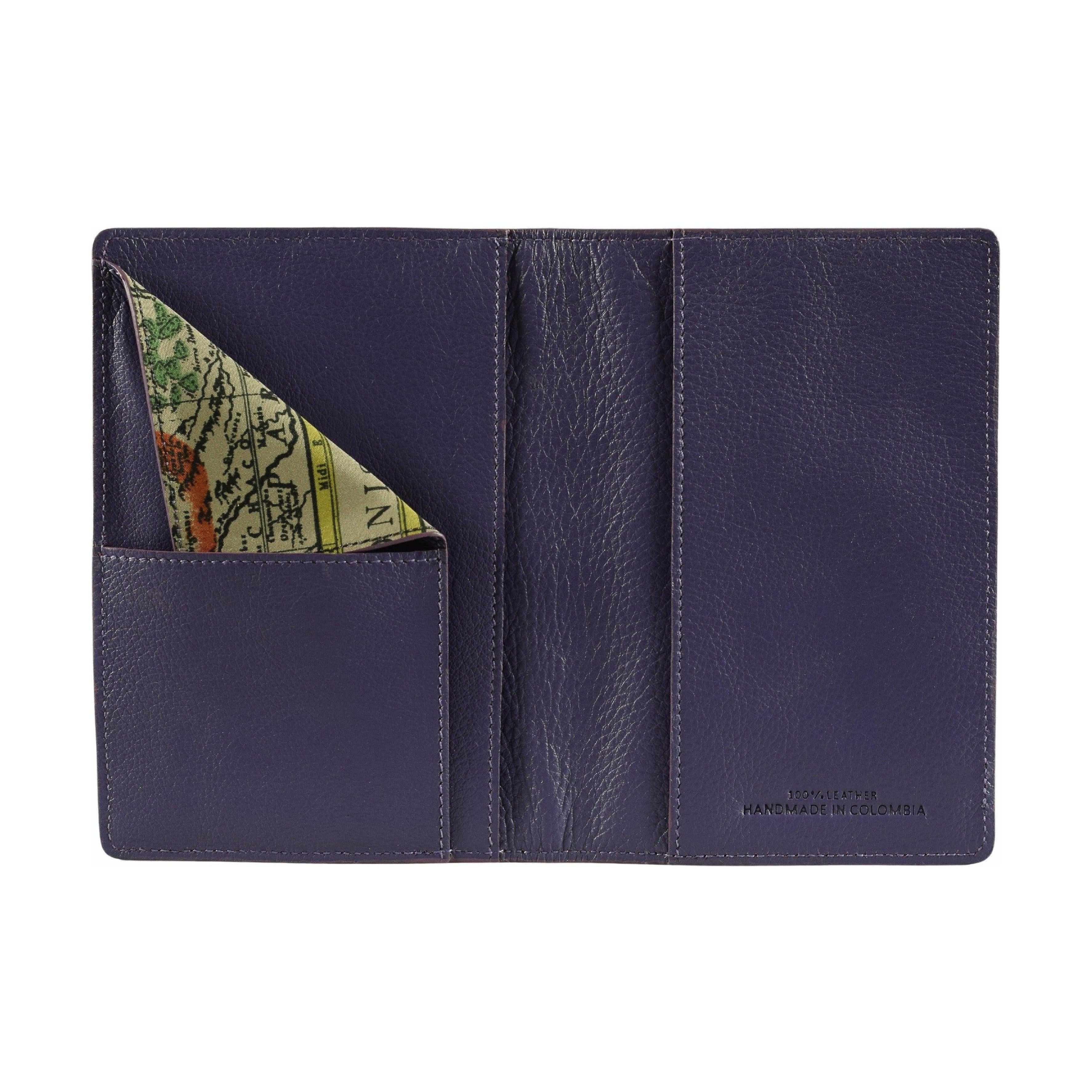 Cosmos Deluxe Passport Case - LAND Leather Goods